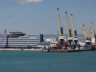 поставка кондиционеров в Новороссийский торговый порт